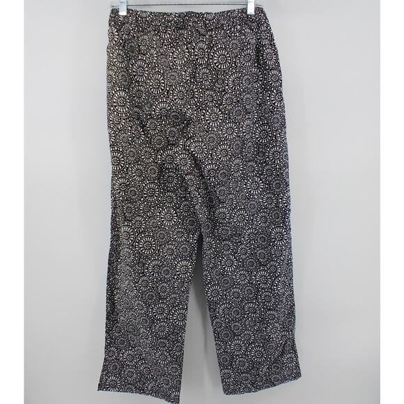 MiracleSuit x Talbots Woven Cotton Boho Beach Pants Womens SM Swim Cover Casual - Picture 7 of 12